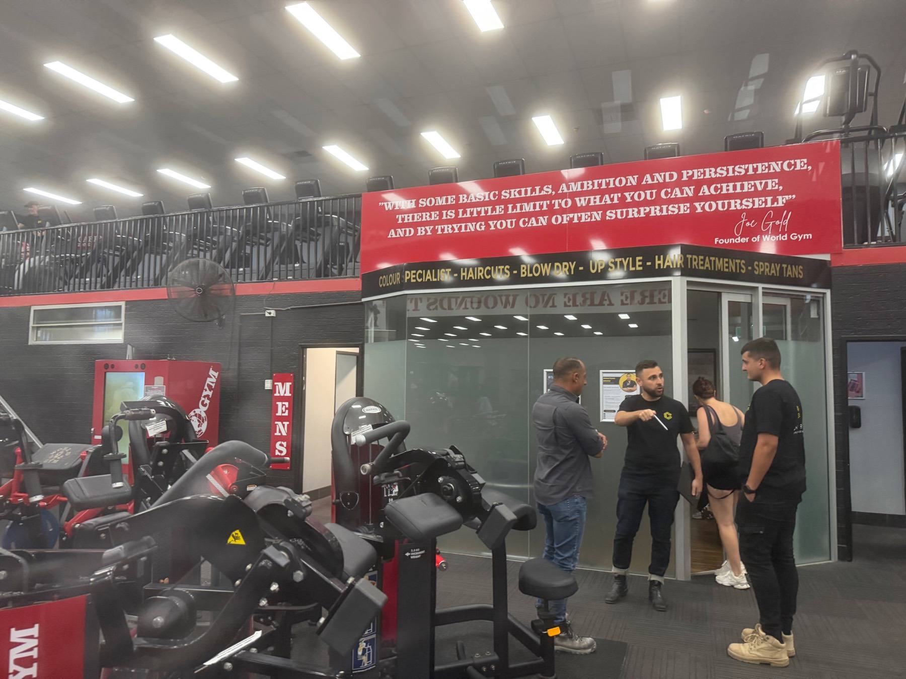 HazWreck team in a commercial space being stripped out in Sydney